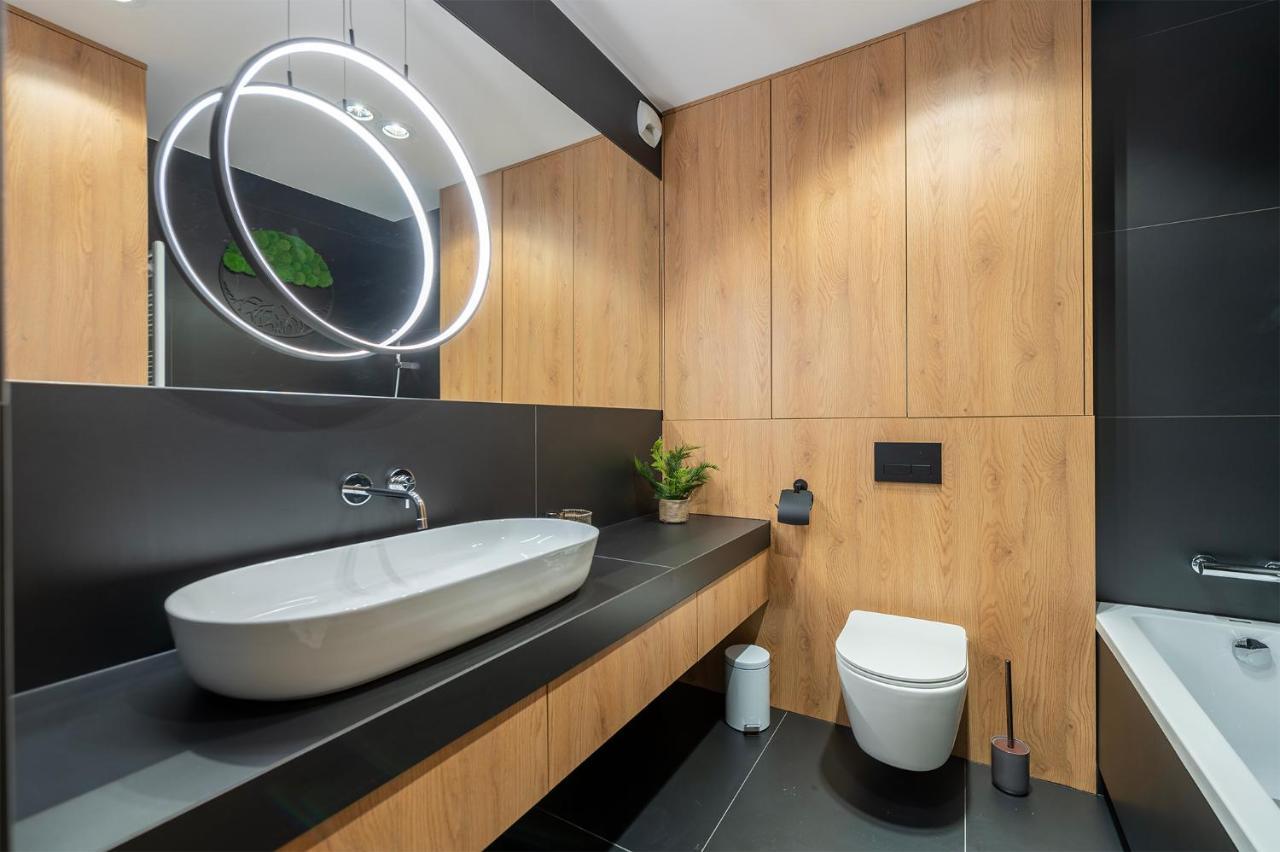 לודז' Luxury Copper Apartment II מראה חיצוני תמונה