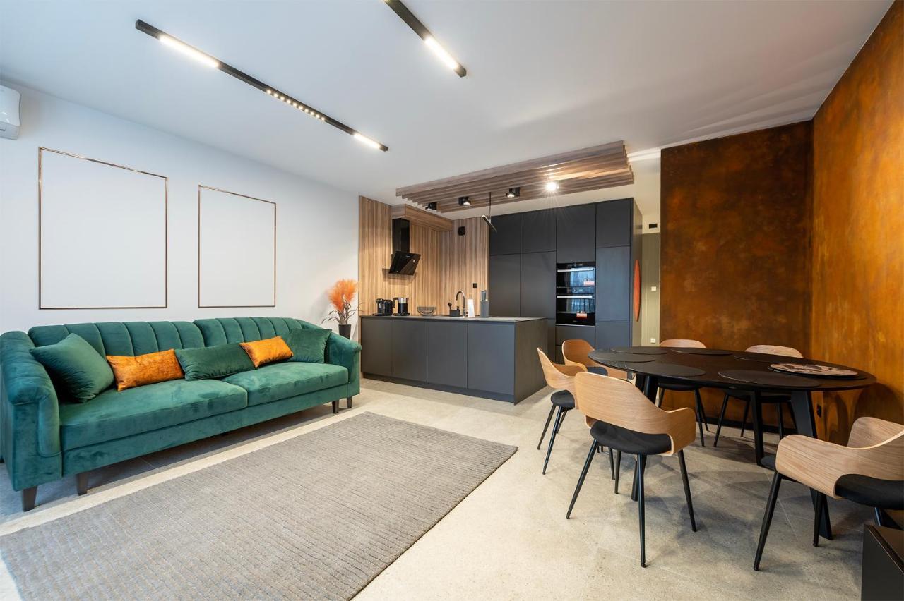 לודז' Luxury Copper Apartment II מראה חיצוני תמונה