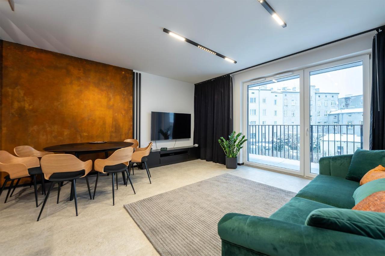 לודז' Luxury Copper Apartment II מראה חיצוני תמונה