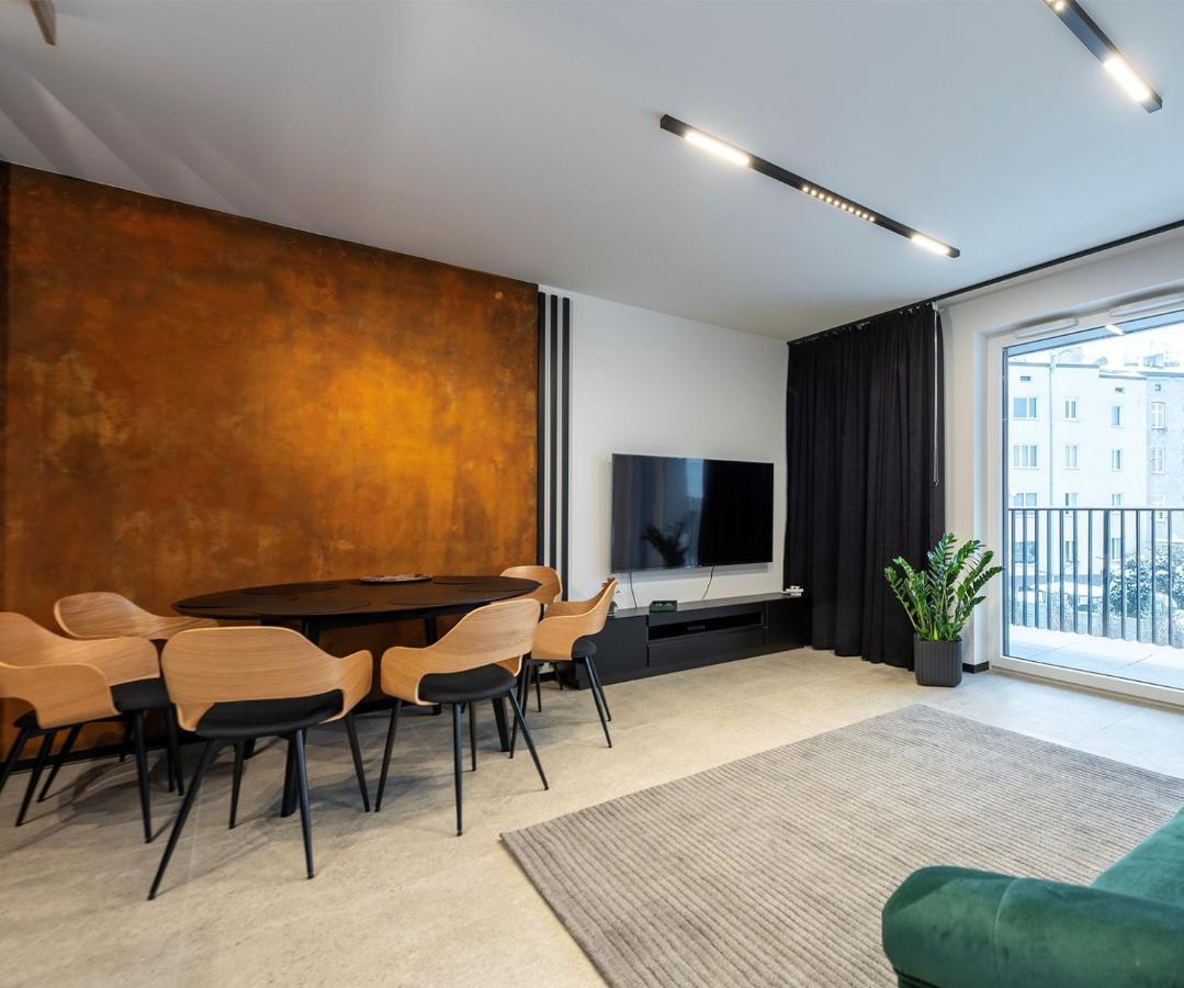 לודז' Luxury Copper Apartment II מראה חיצוני תמונה