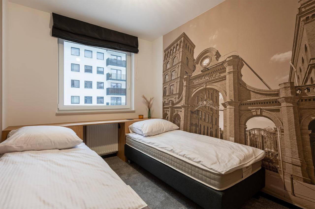 לודז' Luxury Copper Apartment II מראה חיצוני תמונה