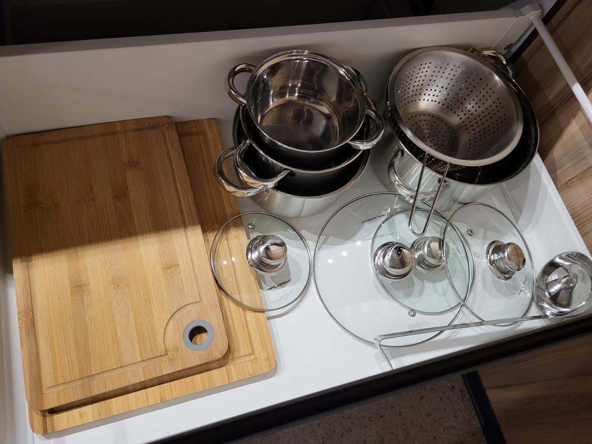 לודז' Luxury Copper Apartment II מראה חיצוני תמונה